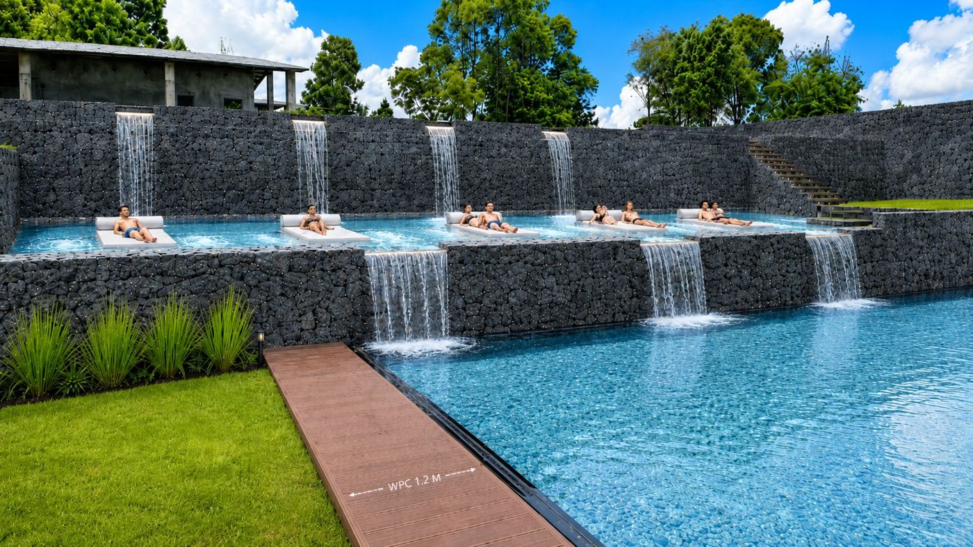 Step Pool, artist's impression